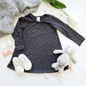 SOLD ON XP H&M Organic Cotton Star Dress 12/18 M